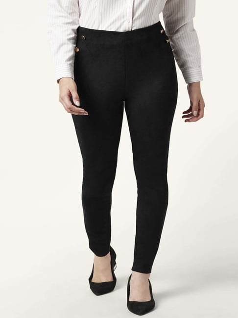 Annabelle Women Navy Pants - Selling Fast at Pantaloons.com