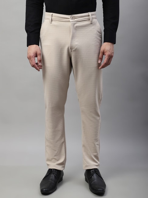 Buy online Brown Cotton Chinos Casual Trousers from Bottom Wear for Men by  V-mart for ₹1349 at 10% off | 2024 Limeroad.com