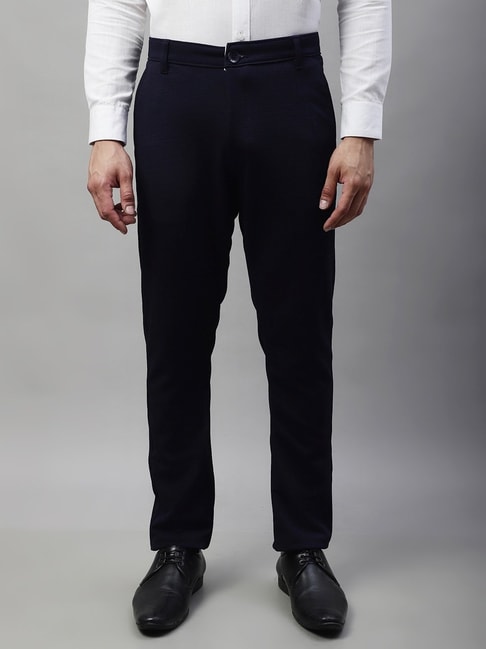 Jasmine Cotton Blend Tapered Trousers |