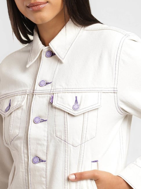 How do I wear a white denim jacket? | Stitch Fix Style