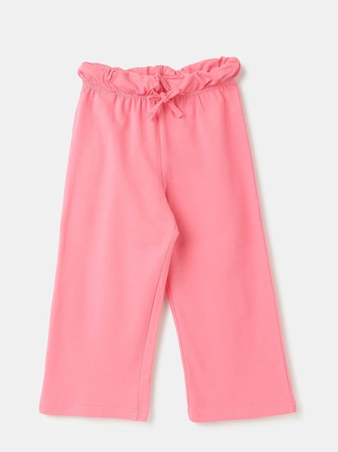 United Colors of Benetton Kids Pink Solid Trousers