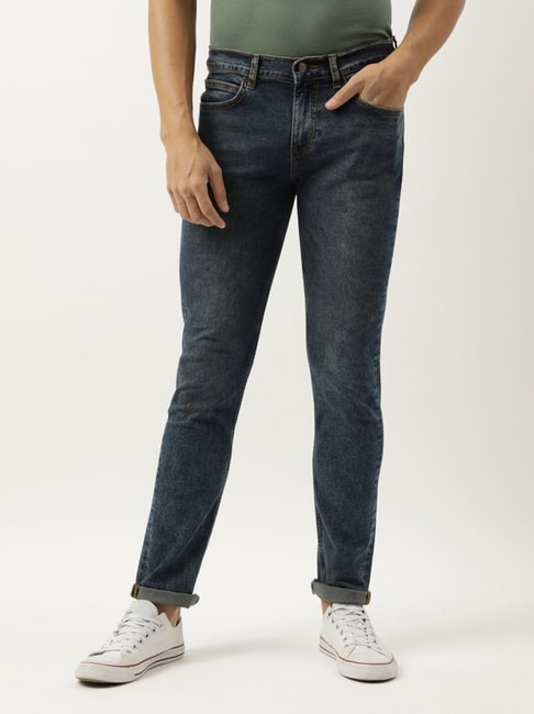Buy Navy Blue Jeans Online In India At Best Price Offers
