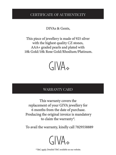Buy GIVA 925 Sterling Silver Zircon Studded Supple Ring Cum Bracelet |  Adjustable Bracelet for Women & Girls | With Certificate of Authenticity  and
