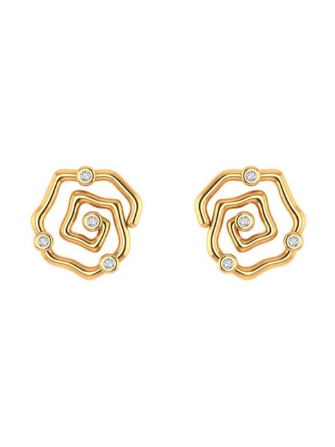 Earrings Gold  Diamond Earring Styles