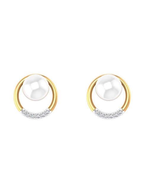Ruby  Diamond Earrings