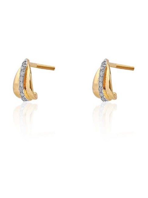 The Siyusha 22k Yellow Gold J-Type Diamond Studs - EFIF Diamonds – EF-IF  Diamond Jewellery