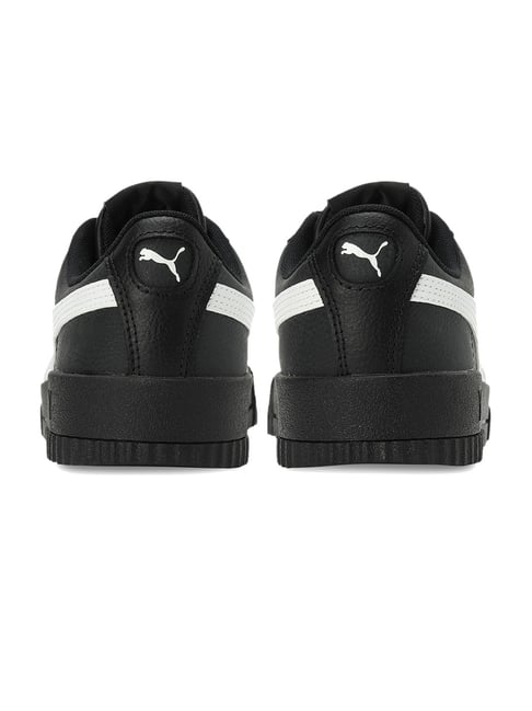 Carina Trainers Puma Carina Black Silver Carina Mid Women's