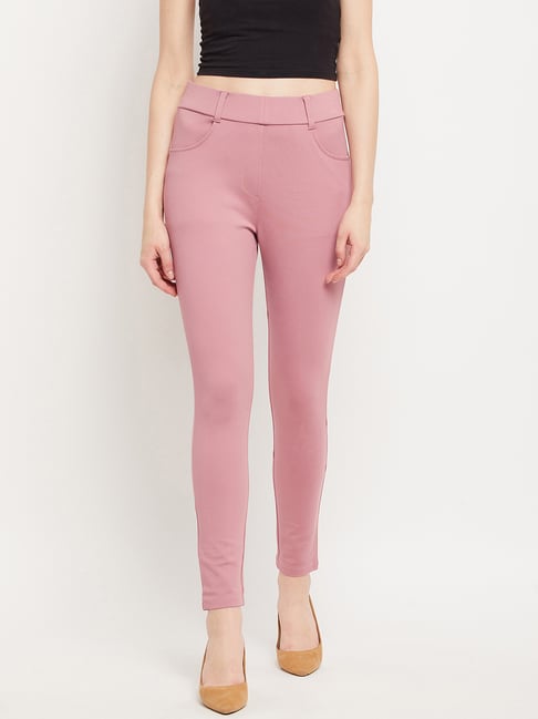 Clora Creation Pink Jeggings