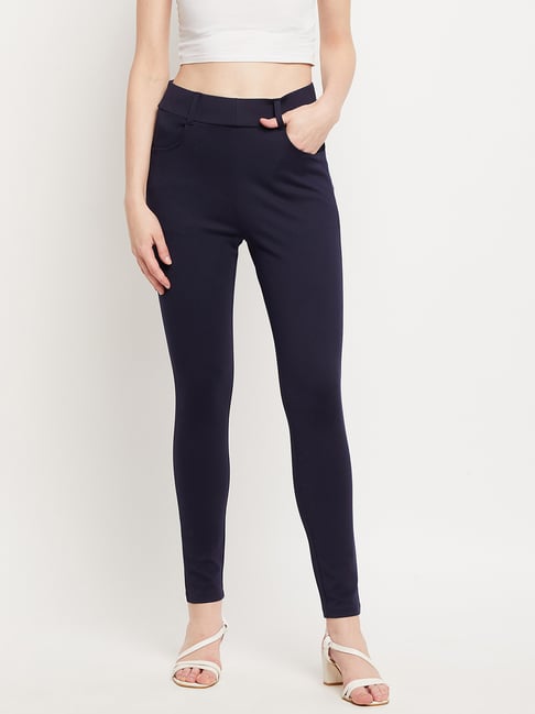 Clora Creation Navy Jeggings