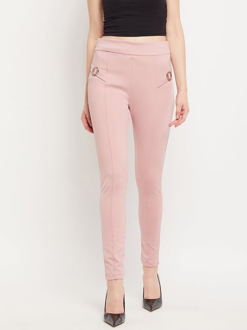 Clora Creation Light Pink Jeggings