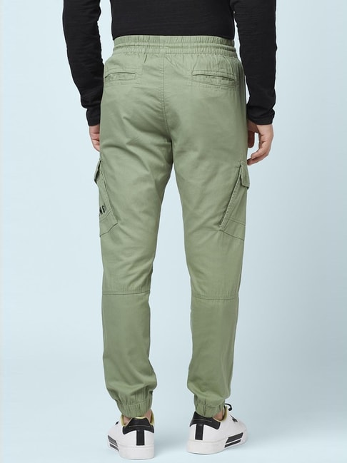 Buy Devil Standard Boy's Cotton Slim fit Cargo Trouser Pant 6 Pocket  (Khaki, 30) at Amazon.in