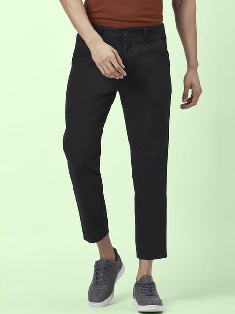 Buy Dark Grey Trousers & Pants for Men by RICHLOOK Online | Ajio.com