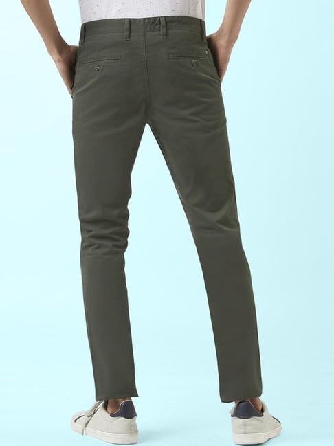Buy Khaki Trousers & Pants for Men by Byford by Pantaloons Online | Ajio.com