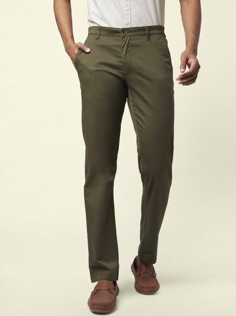 Buy Cream Trousers & Pants for Men by Byford by Pantaloons Online | Ajio.com