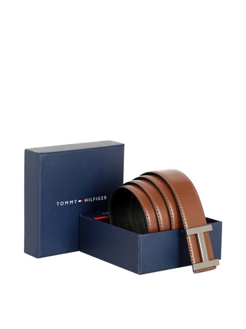 Buy Tommy Hilfiger Yangy Brown Leather Waist Belt for Men Online At Best  Price @ Tata CLiQ