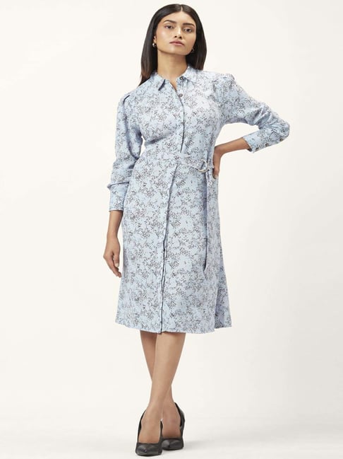 annabelle shirt dress Annabelle Short Sleeve Dark Wash Denim Dress Dark Wash / S
