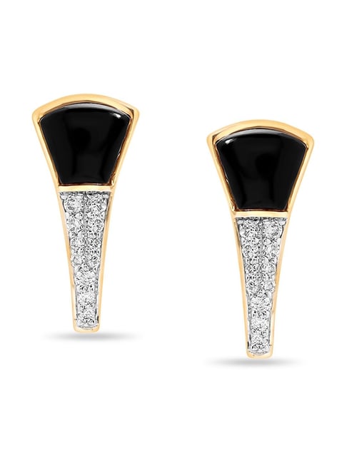 Tanishq Gold Diamond Earrings Design || Tanishq Jewellery Designs || 18  carat Diamond Earrings - YouTube