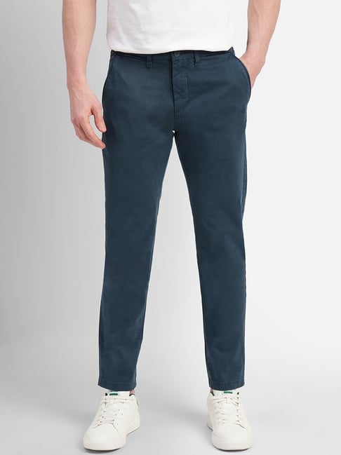 Jack & Jones Blue Slim Fit Trousers