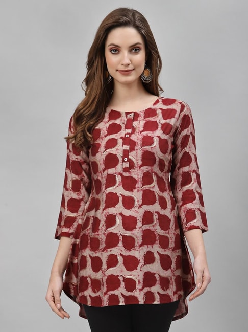 Buy online Black Printed Straight Kurti from Kurta Kurtis for Women by  Anubhutee for ₹529 at 70% off | 2024 Limeroad.com