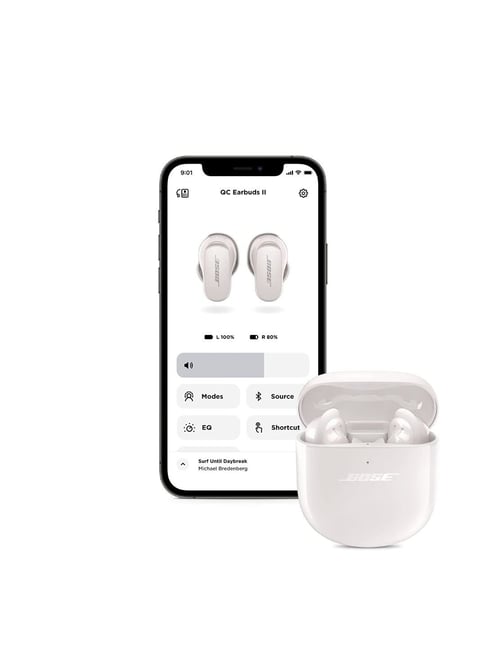 Buy Bose New QuietComfort Earbuds II, Bluetooth Wireless (White 