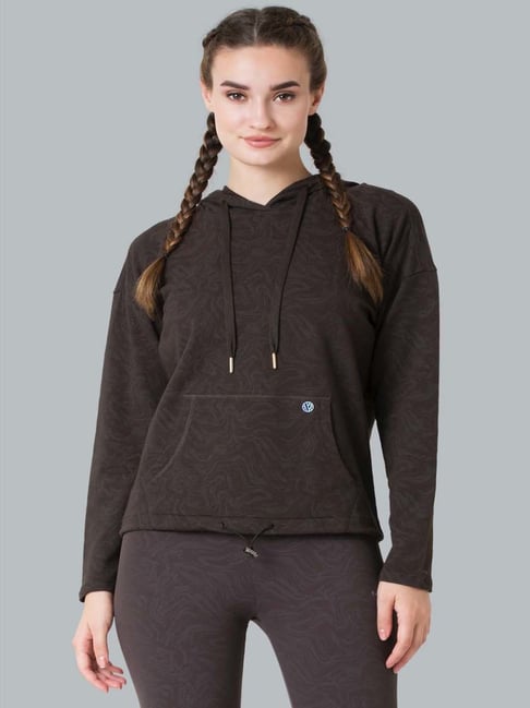 Van Heusen Brown Printed Hoodie-picture-43