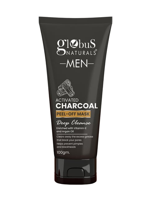 Globus Naturals Men Activated Charcoal Peel-Off Mask - 100 gm