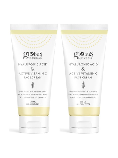 Globus Naturals Hyaluronic Acid & Active Vitamin C Face Cream - Pack of 2-picture-34