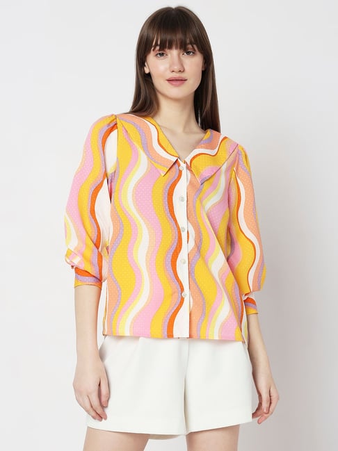 Vero Moda Multicolor Printed Shirt-picture-28