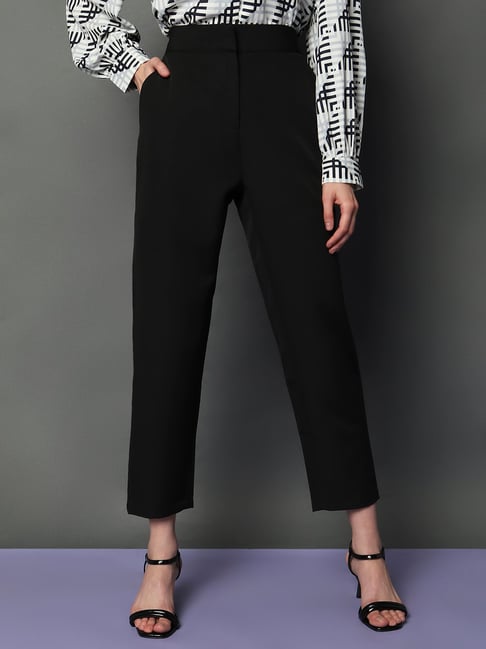 Vero Moda Black Regular Fit Pants