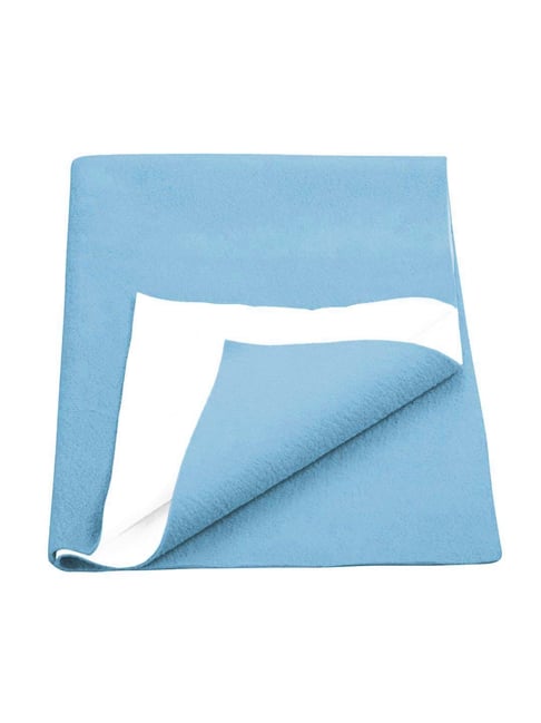 Bianca Smart Dry Sky Blue Microfibre Baby Mattress Protector