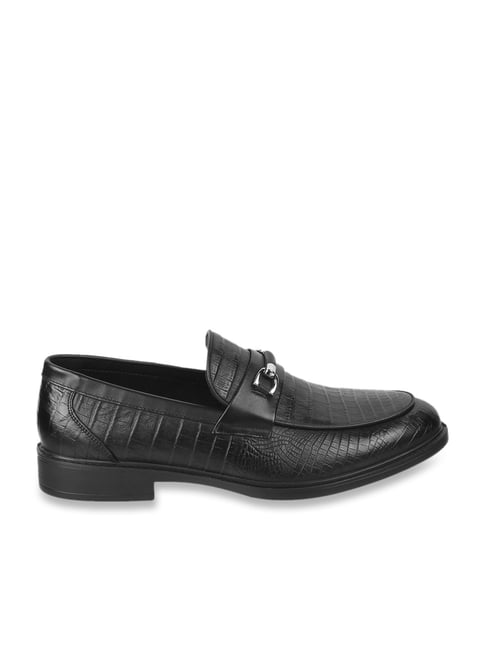 Da Vinchi by Metro Men's Black Formal Loafers-picture-34