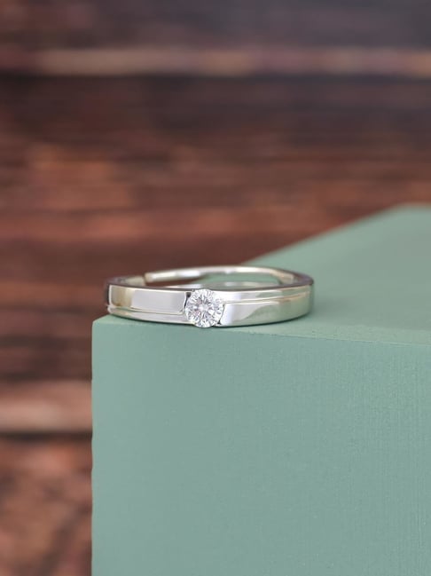 1-Row Adjustable Diamond Ring – S. Carter Designs