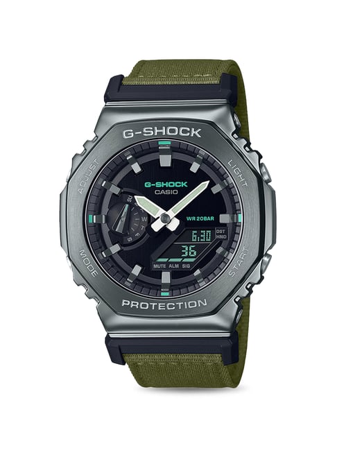 Casio digital deals watch green