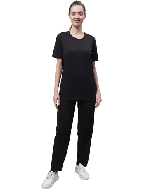 Vimal Jonney Black T-Shirt With Trackpants-picture-36