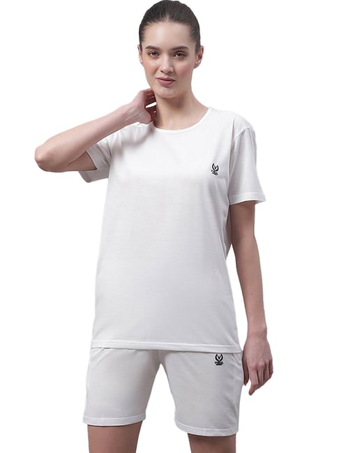Vimal Jonney White T-Shirt With Shorts-picture-27