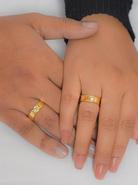 24 carat gold 2024 couple rings