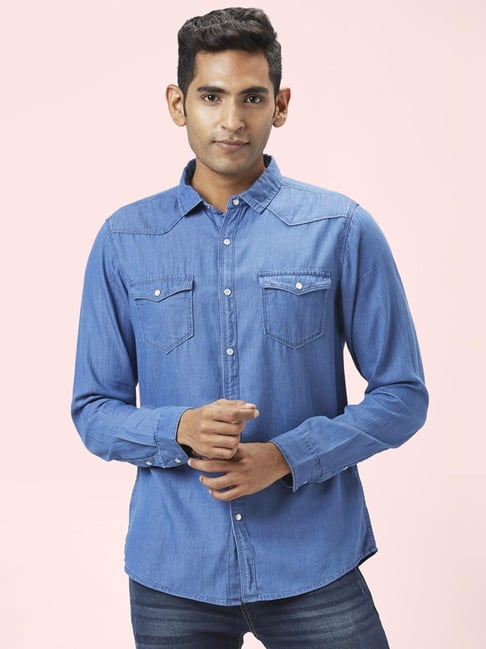 sf jeans by pantaloons men's shirt