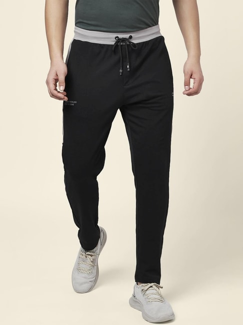 Buy Duke Grey Relaxed Fit Printed Trackpants for Mens Online @ Tata CLiQ