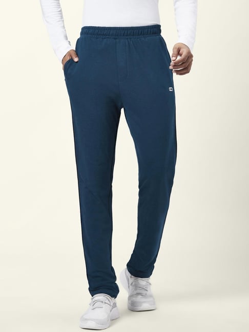 Buy Teal Track Pants for Men by Ajile by Pantaloons Online