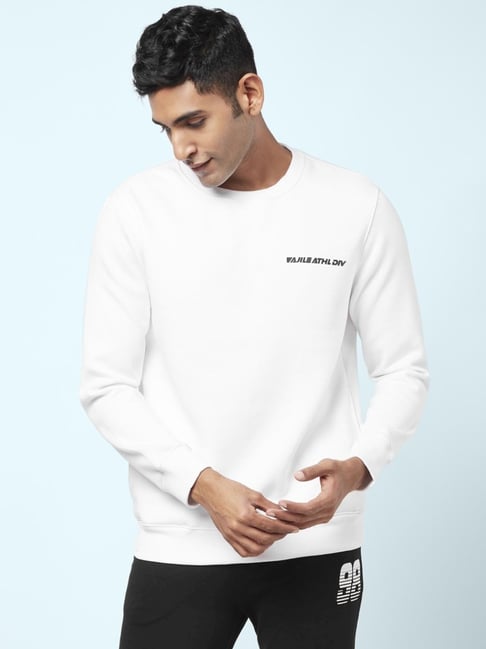 Ajile by Pantaloons White Regular Fit Sweatshirt-picture-34