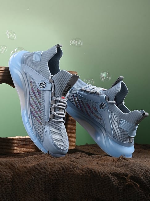 Spykar Men's Nolan Blue Running Shoes