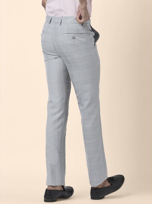 Buy GREY Trousers & Pants for Men by Byford by Pantaloons Online