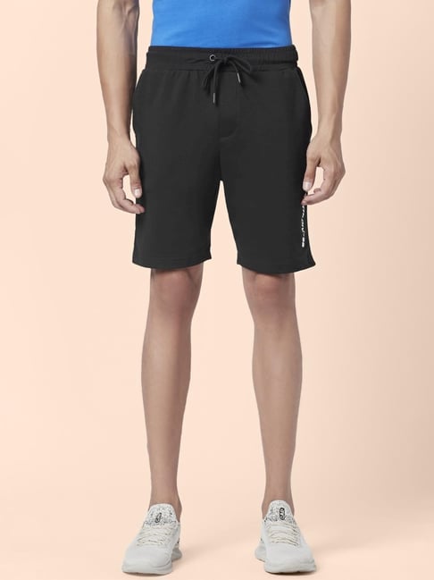 Ajile By Pantaloons Black Slim Fit Shorts-picture-36