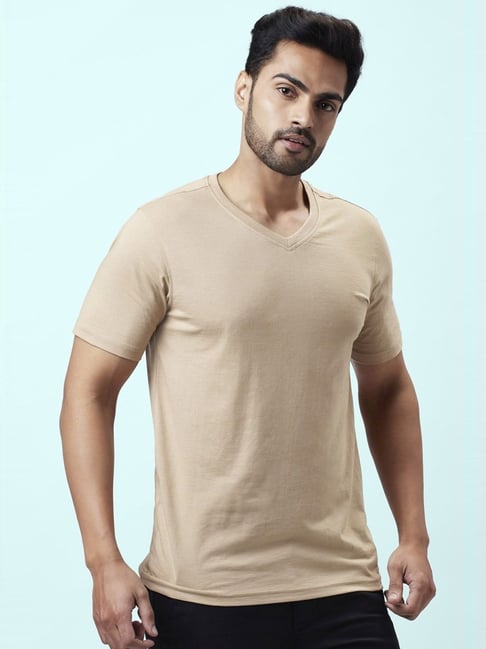 Buy Charcoal Grey Tshirts for Men by Byford by Pantaloons Online