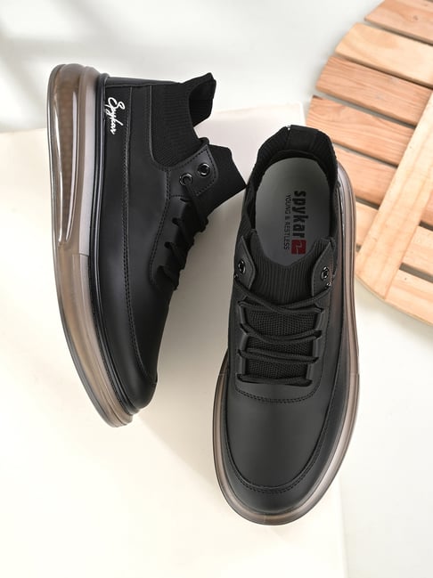 Buy Spykar Men's Eddy Black Running Shoes for Men at Best Price