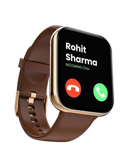 Tagg Connect Max Smartwatch with 1.80 inch Biggest Display & Advanced Calling (Brown)