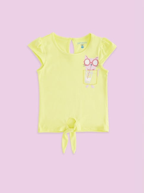 infant yellow t shirt