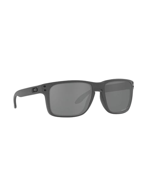 Oakley Grey Square Polarized Sunglasses for Men