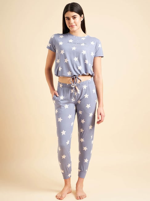 Crop 2025 top pajamas