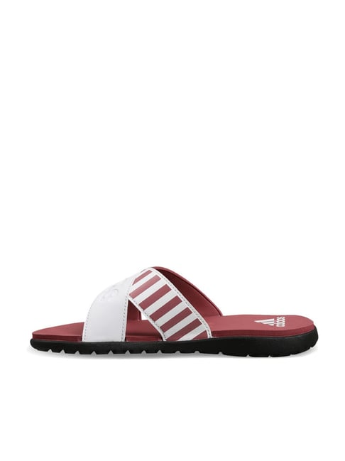 Adidas women's comfort flip flop slide sandal hot sale